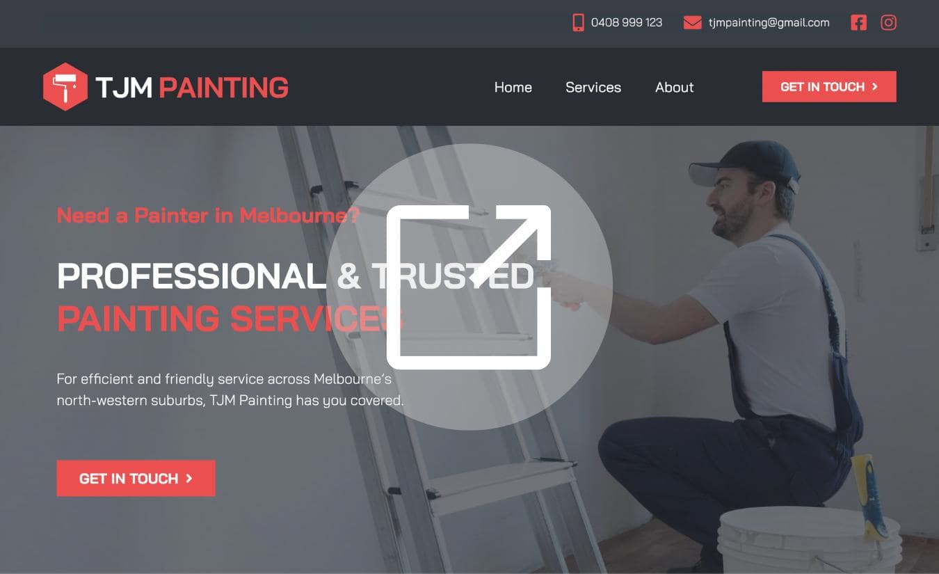 Tradie Website for Painters
