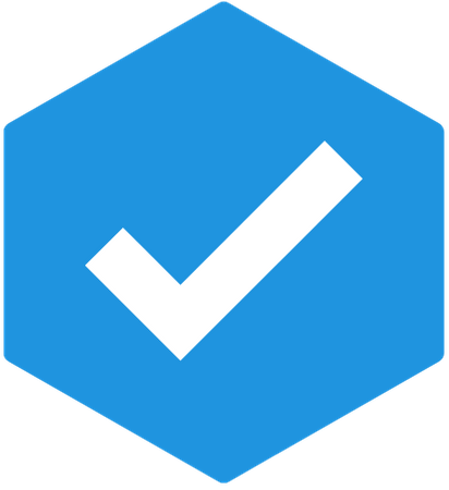 Blue Tick Icon