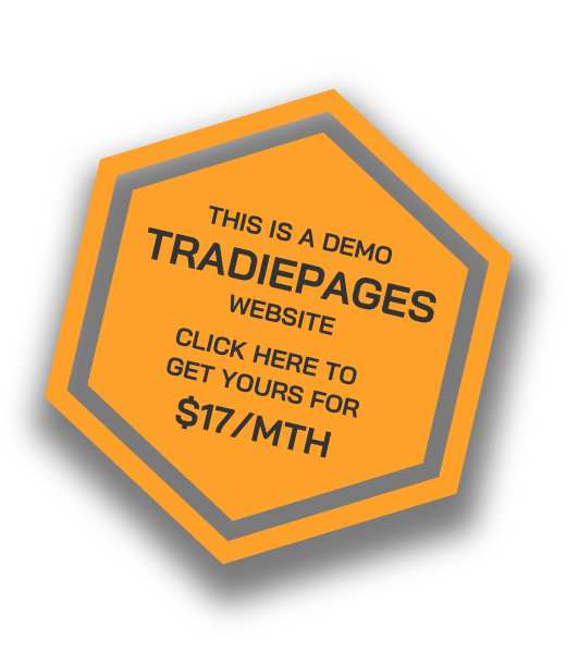 TradiePages Demo Website for Tradies